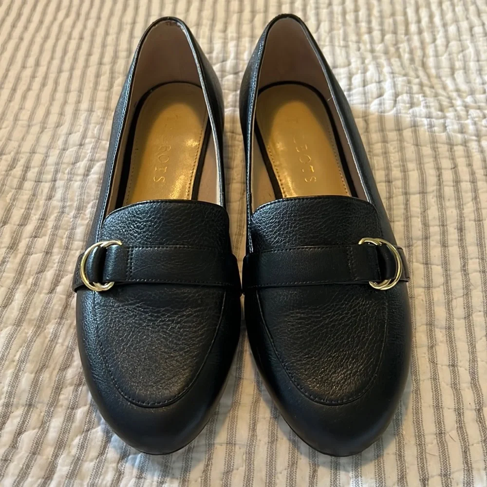 Talbots black slip-on shoes - 6 M - Picture 1 of 7